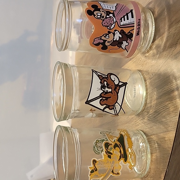 Welch's Dining Vintage Welchs Jelly Jars 3 Poshmark